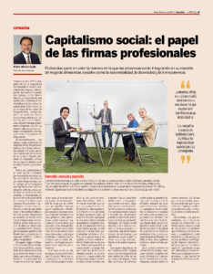 Capitalismo social: el papel de las firmas profesionales